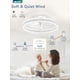 thumbnail image 5 of Ventilador de techo LEDIARY de 20 pulgadas con control remoto de luz regulable, 120 V, 5 of 9