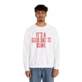 thumbnail image 5 of Bowling Bowl Sweatshirt Gifts Crew Neck Shirt Long Sleeve Unisex, 5 of 7