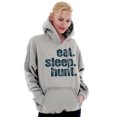 thumbnail image 4 of Eat Sleep Hunt Sport Hunting Season Hoodie Sweatshirt Women Men Brisco Brands X, 4 of 6