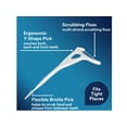 thumbnail image 4 of 3 Pack - DenTek Complete Clean Easy Reach Floss Picks, No Break & No Shred Floss, 75 Count, 4 of 8