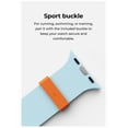 thumbnail image 5 of Moogdieeo Watch Bands, Magnetic Apple Watch Bands for Men & Women, Dual-Color Soft Silicone Strap with Magnets and Stainless Steel Connectors, Water-Resistant, Adjustable Comfortable Fit, 5 of 15
