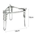 thumbnail image 7 of figatia Triangular Rack, Grill Grates, Heavy Duty Multipurpose Stainless Steel Pot Stand for Camping, BBQ, Travel, Picnic, 7 of 7