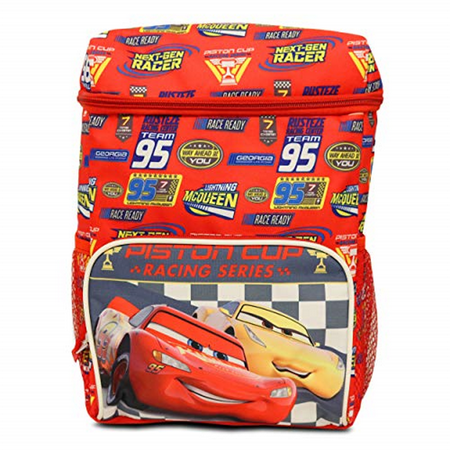 Cars Insulated Cooler Kids School Backpack for Boys 12 (Best Cooler Backpack For Disney)