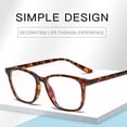 thumbnail image 5 of Non Prescription Glasses for Men Women Square Clear Lens Eyeglasses, 5 of 6