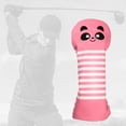 thumbnail image 4 of Golf Cover Universal with Djustable Dial Cartoon Style pink driver cover, 4 of 8