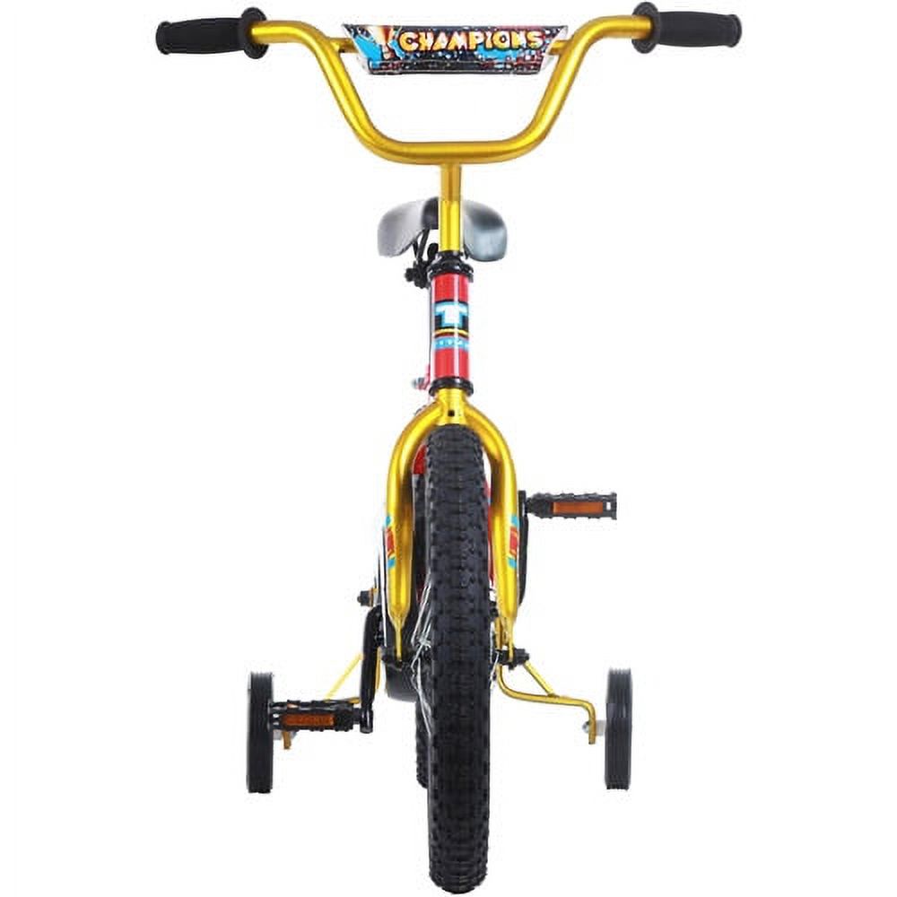 16" Titan Champions Boys' BMX Bike, Red and Gold - image 5 of 6