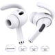 thumbnail image 1 of 3 Pairs AirPods Pro 2nd Generation Ear Hooks【Added Storage Pouch】 Anti-Slip Ear Covers Silicone Accessories Compatible with Apple AirPods Pro 2nd Generation (3 Large, White), 1 of 5