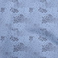 thumbnail image 1 of oneOone Cotton Poplin Medium Blue Fabric Uneven Dot Sewing Material Print Fabric By The Yard 56 Inch Wide, 1 of 4
