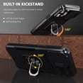 thumbnail image 6 of Case for iPhone 15 Pro Phone Case iPhone 15 Pro Case, with Slide Camera Cover and Stand Ring, Support Magnet Car Mount, Military Grade, Heavy Duty, for iPhone 15 Pro Case Grey, 6 of 12