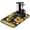 Sunflower Floral-34, variant on Washable Rubber Sunflower Cute Floral Dish Drying Mats for Kitchen Counter Home Large Coffee Bar Pad Accessories and Decor for Utensils Stemware 19.5''x12''