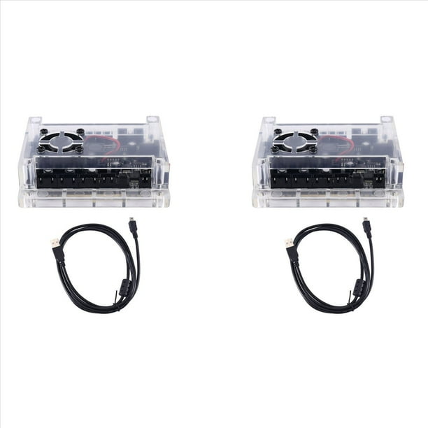 2X Placa de Control de 3 Ejes GRBL 1.1 Puerto USB Controlador Integrado con Controlador Fuera de Línea para Grabador 3018