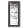 thumbnail image 2 of ArtToFrames 7" x 18" Muted Silver Picture Frame, 7x18 inch Silver Wood Poster Frame (WOM-4626),  Pack, 2 of 8