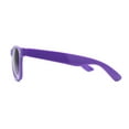 thumbnail image 3 of Classic Iconic Pop Color Horn Rim Sunglasses Purple Smoke, 3 of 4