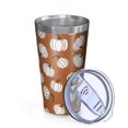 thumbnail image 2 of 16oz Tumblers Happy Fall Pumpkins Stainless Steel Vacuum Insulated Double Wall Travel Tumbler Cups Mug with Lid and Straw,Cleaning Brush for Coffee,Tea, 2 of 4