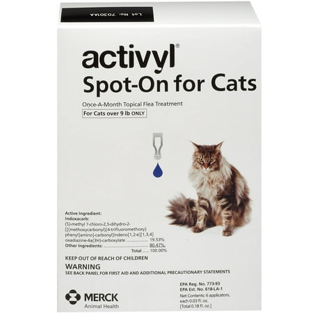 Activyl Spot-On for Cats 6 Pack