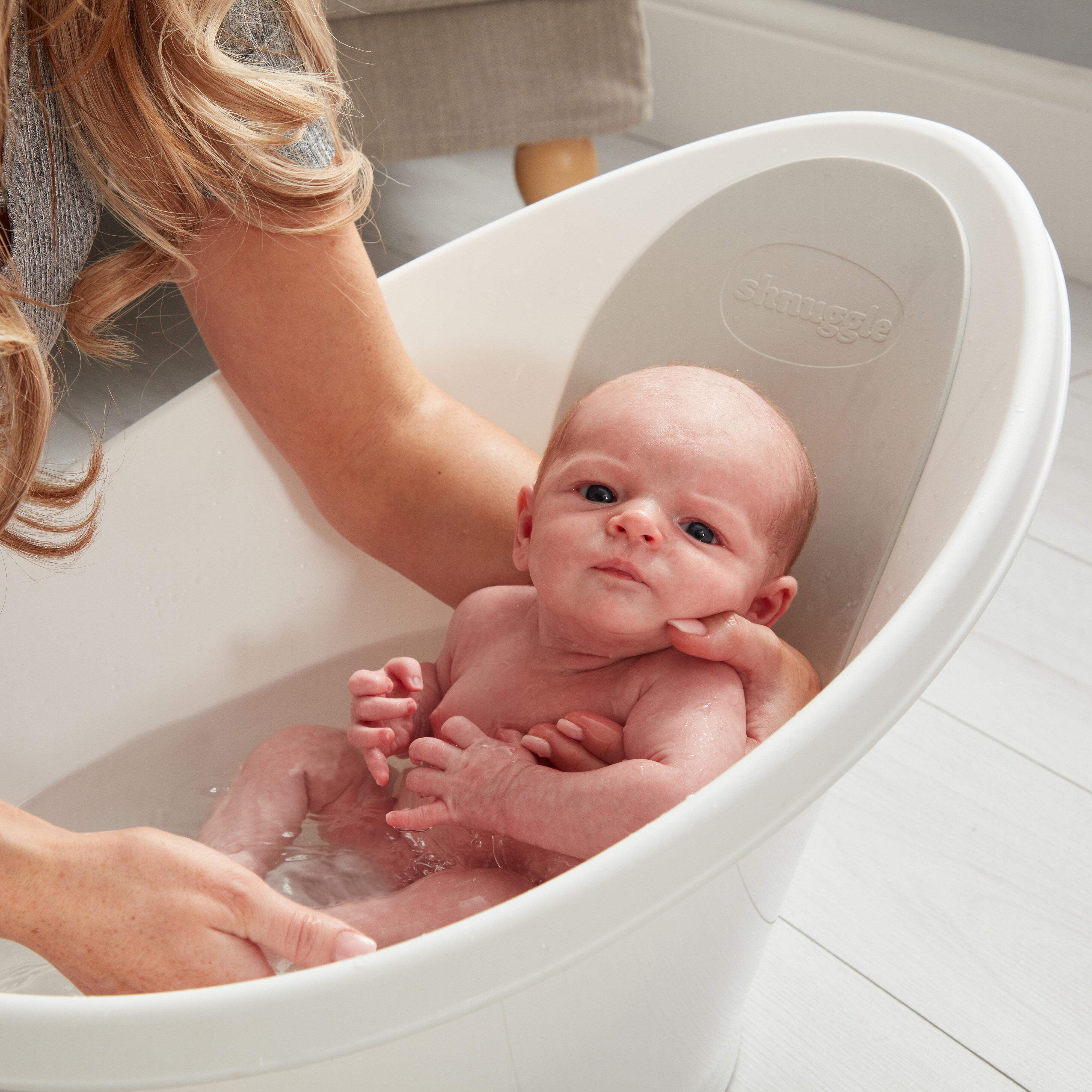 Shnuggle Bath  Change Bundle: Baby Bath  Changing Bundle + Accessories - 6-Piece Set for Cozy Bath  Diaper Time