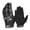 Black M, variant on Miulika Full Finger Touchscreen Motorcycle Gloves Shock Absorption Anti-Slip Finger Black Blue M