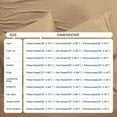 thumbnail image 3 of California King Size Bed Sheets Set - 400 Thread Count Sheets, 100% Egyptian Cotton Hotel Luxury Bedding, for Kids, Dorm Rooms & Adults Fits Mattress Upto 30" Deep Taupe Solid Sheet Set, 3 of 5