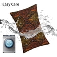 thumbnail image 6 of Yiaed Orange Dreamcatcher Print Brushed Microfiber Envelope Pillowcases, Standard,Envelope Closure Pillow Cases(No pillow core)-14"x20", 6 of 6