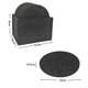 thumbnail image 1 of 14Pcs Round Felt Coasters for Glasses including Box Table Coasters Felt Coasters in Dark Grey for Drinks Cups Bar Glass, 1 of 5