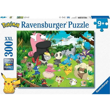 Ravensburger Children's Puzzle  - Wild Pokémon - 300 Pieces XXL Pokémon Puzzle for Children Item 13245