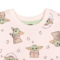 thumbnail image 3 of Star Wars The Mandalorian Baby Yoda Big Girls Sweatshirt Pink 18-20, 3 of 5