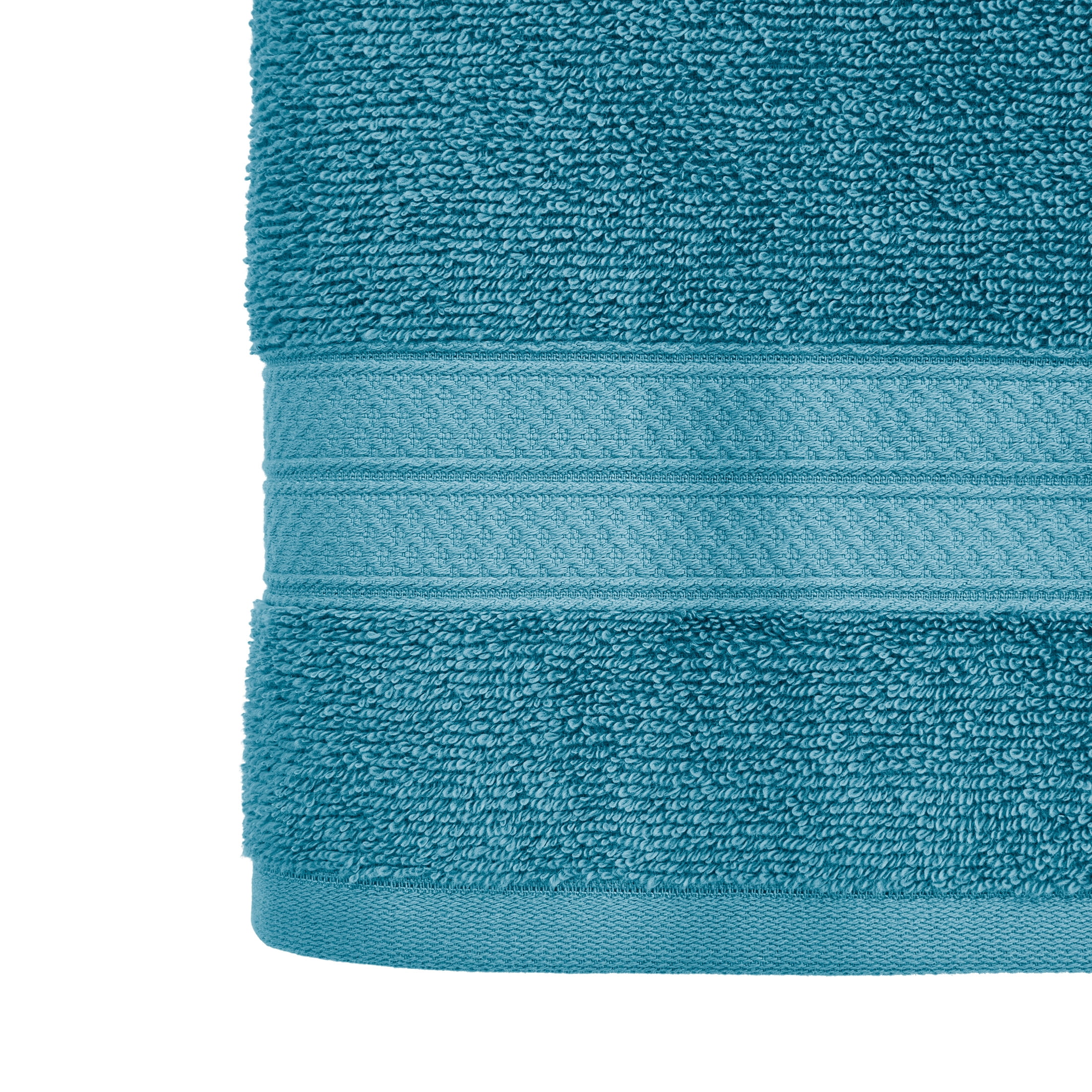 Mainstays 9-Piece 100% Cotton Bath Towel, Hand Towel, Washcloth and Bath Mat Dorm Bundle Set, Corsair
