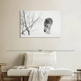 thumbnail image 2 of Elephant Stock Winter Wolf Hunt Wall Art - Horizontal Canvas Wall Art - Living Room Wall Decor - Animal Canvas - Gray And White Decor - 36" x 24", 2 of 8