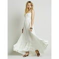 thumbnail image 2 of Womens Summer Boho Sexy Backless Long Dresses White L, 2 of 3