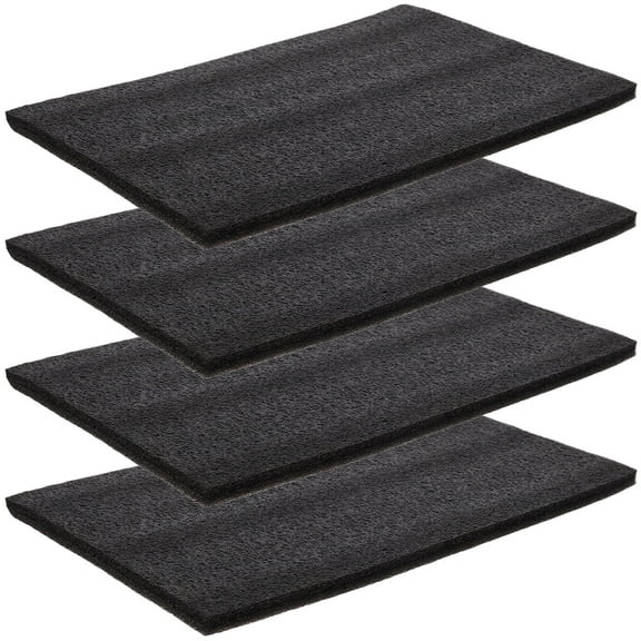 GAXIRE 4Pcs Packing Foam Sheets Black Polyethylene for Tool Box Inserts 11.95X7.86X0.39in