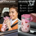 thumbnail image 6 of 1pc cherry 30oz Tumbler with Straw & Handle - Insulated Stainless Steel Cup | Holiday Gift for Man Women (Christmas, Valentine's, Birthday), 6 of 7
