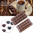thumbnail image 2 of Love Heart Baking Stencil Valentine's Day Mini Chocolate Casting Die Pan Soft Silicone Materials for, 2 of 6