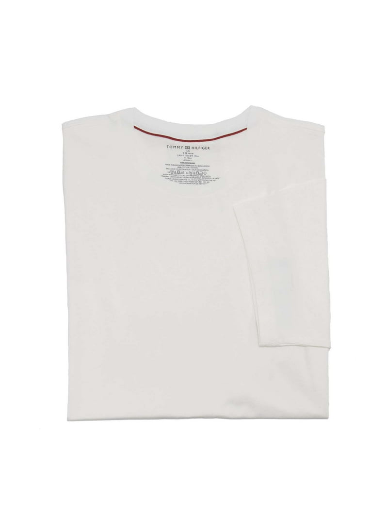 Men's Tommy Hilfiger 09T3139 Core Flag Crew T-Shirt (White S