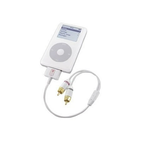 Nyko Stereo Link - Audio cable - RCA male to Apple Dock male - 6 ft - for Apple iPad/iPhone/iPod (Apple Dock)