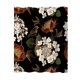 thumbnail image 2 of Cortina de ducha impermeable con diseño estereoscópico de hojas y flores de selva tropical, con ganchos, para baño y ducha., 2 of 6