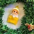 thumbnail image 2 of Munchkins and Doodlebugs Yellow Baby Elf Figurine, Elf Baby, Christmas Elves, 2 of 3