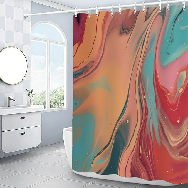 Shower Curtain Abstract Marble Shower Curtain Sets Shower Curtains for