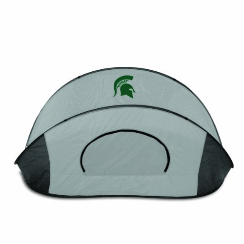 Picnic Time Manta - Grey/Black (Michigan State University Spartans) Digital Print