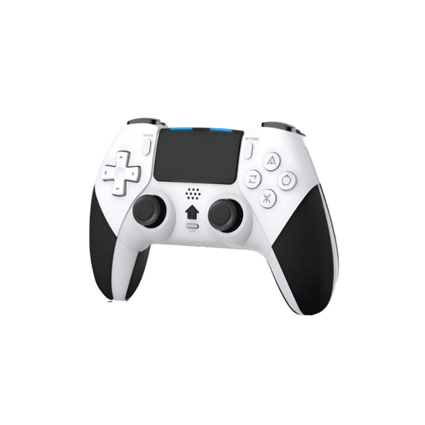 Control Inalámbrico Mando Compatible Con Para Ps4 Y Pc Malubero Blanco, Negro
