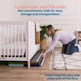 thumbnail image 4 of ECR4Kids SoftZone 4-Section Rainbow Runway Activity Mat, Folding Playmat, Earthtone, 4 of 9