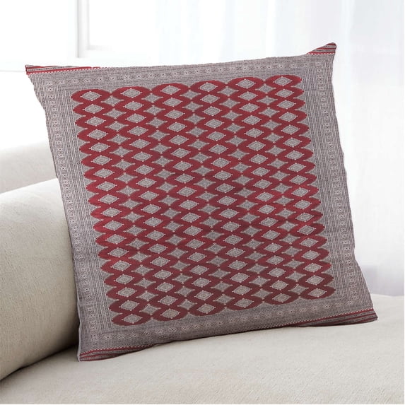 Ahgly Company Indoor Square Mid-Century Modern Throw Pillow, 18 inch by 18 inch