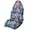 Tropica lFlower, variant on KUIFORTI Waterproof Car Seat Cover Towel, Non-Slip Washable Front Seat Protector, Easy Install for Gym, Hiking, Swimming, Beach, Fits Cars, SUVs, Trucks Fish Camo Print