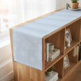 thumbnail image 6 of Table Runners 72 Inches Long Dress Scarves, Blue Dandelion Farmhouse Kitchen/Dining Table Runner, Coffee Tablerunners, Spring Modern Minimalist Country Flower 16x72 Inch, 6 of 9