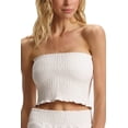 thumbnail image 3 of Commando Faux Leather Smocked Tube Top FLT202, 3 of 4