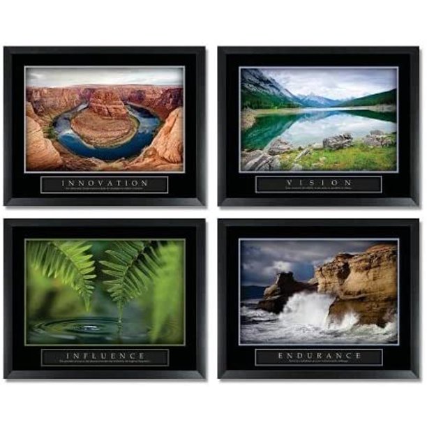 Framed Motivational Posters for WallsDecorative Posters for Office