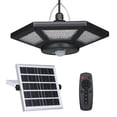 thumbnail image 1 of Amdohai 180LEDs Garage Light Solar Powered Pendants Lamp Motion Sensor Light Outdoor Waterproof Hanging Lights with Remote Controller, 1 of 8