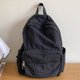 thumbnail image 5 of Mochila universal para libros Mochila escolar informal de nailon de gran capacidad (negro), 5 of 7