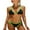Black, variant on Sociala High Cut Bikini Sets for Womens Triangle Bikini Tops Halter Two Piece Bath Suit