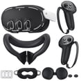 thumbnail image 1 of Funda de silicona VR, carcasa y empuñadura de mando para Meta/Oculus Quest 3, 1 of 6