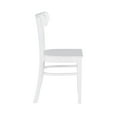 thumbnail image 7 of Linon Ada Beechwood Chairs Commercial Grade Fully Assembled Set of 2 in White, 7 of 7